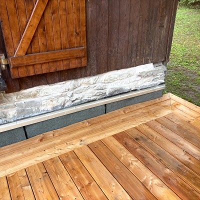 Création d'une terrasse bois 3