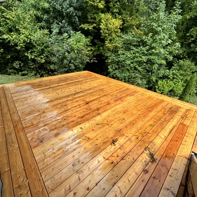 Création d'une terrasse bois 2