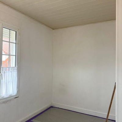 Rénovation chambre mur 1