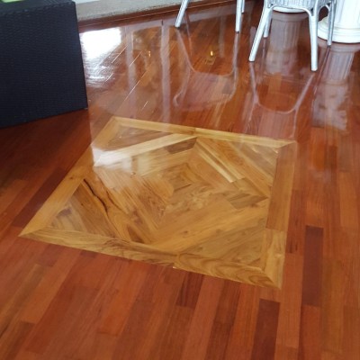 Pose de parquet 1