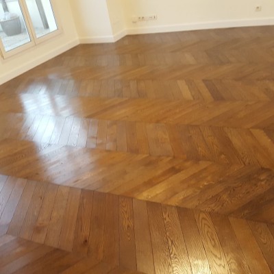 Pose de parquet 1