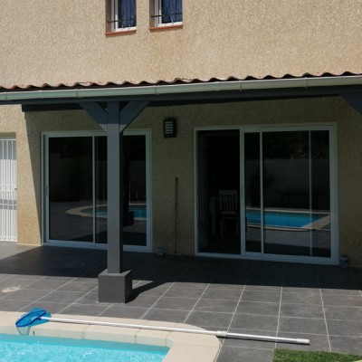 Dernière réalisation BIZERN Charpente Menuiserie