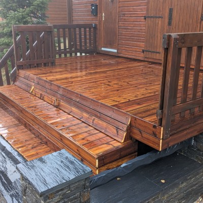 Dernière réalisation BIZERN Charpente Menuiserie