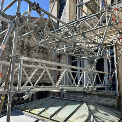 Dernière réalisation BELLET ECHAFAUDAGE