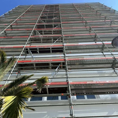 Dernière réalisation BELLET ECHAFAUDAGE