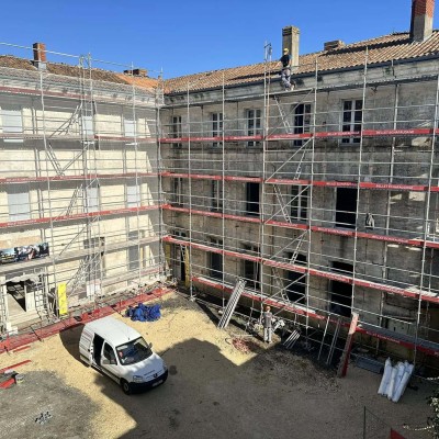 Dernière réalisation BELLET ECHAFAUDAGE