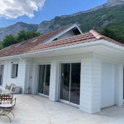 Dernière réalisation CARMINATI SYLVAIN CHARPENTE COUVERTURE ET AMENAGEMENTS EXTERIEURS