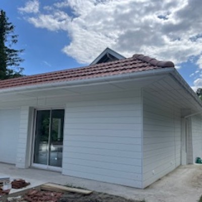 Dernière réalisation CARMINATI SYLVAIN CHARPENTE COUVERTURE ET AMENAGEMENTS EXTERIEURS