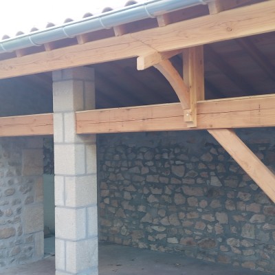 Charpente traditionnelle bois 2