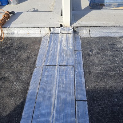 Étanchéité avant dalles sur plots 4