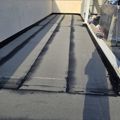 Étanchéité avant dalles sur plots 1