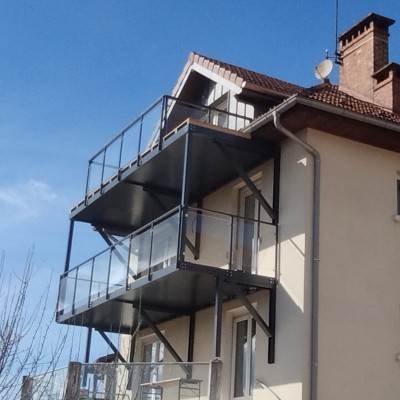 Réalisations de balcons / gardes corps 2