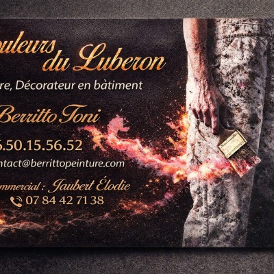 Dernière réalisation Couleurs du luberon peinture, décoration Berritto toni