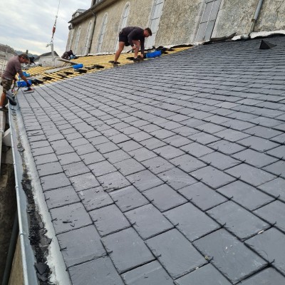 Dernière réalisation Couverture Zinguerie du Béarn