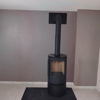 Installation de poêle à bois 4