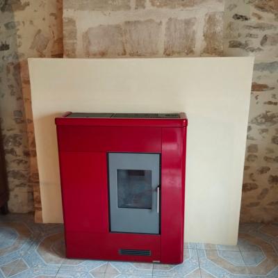 Installation de poêle à granulés 4