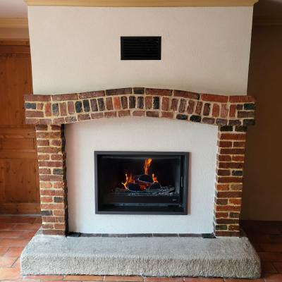 Installation d'inserts à bois 1