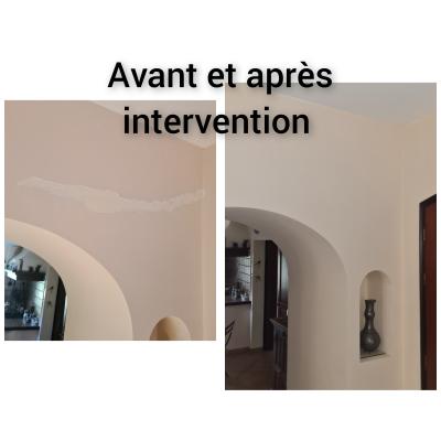 FISSURES / ENDUITS / PEINTURES intérieur 4