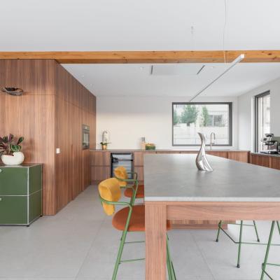 CERAMIQUE ABK STONE Piasentina Mud MATE + CUISSON INVISIBLE COOKING SURFACE 2