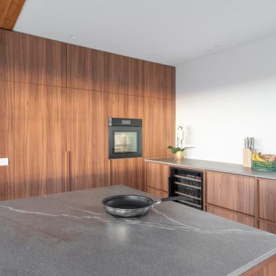 CERAMIQUE ABK STONE Piasentina Mud MATE + CUISSON INVISIBLE COOKING SURFACE 4