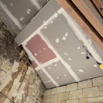 Ratissage du plafond 1