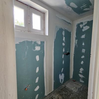 Cloisonnement d'une salle de bain 2