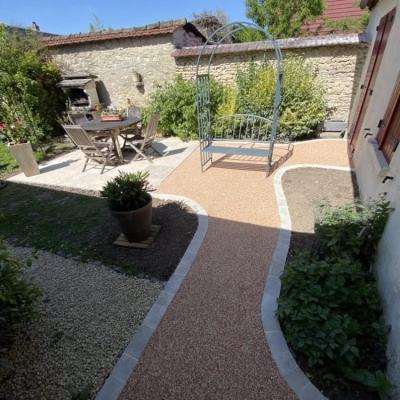Dernière réalisation ABG ALLEE - JARDIN - TERRASSE