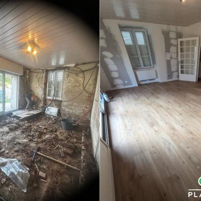 Dernière réalisation Plac’éco – Isolation & rénovation énergétique (RGE)