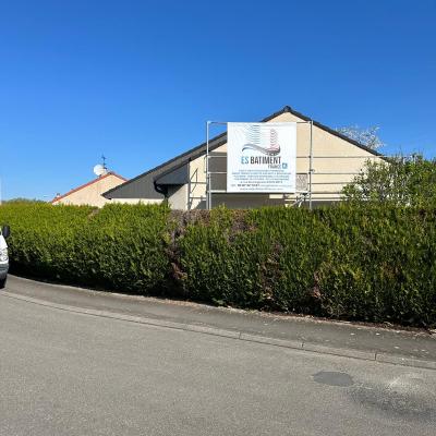 Travaux de ravalement chez Mme K. à Guénange 3
