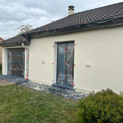 Travaux de ravalement chez Mme K. à Guénange 5