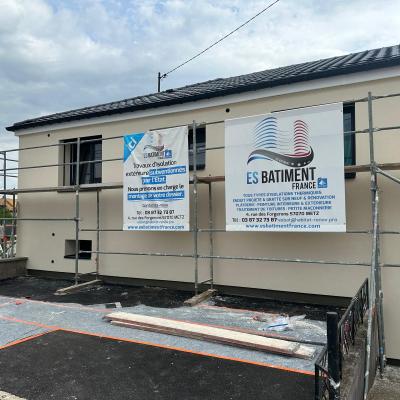 Travaux d'ITE chez M. et Mme B. à Gandrange 1