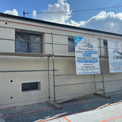Travaux d'ITE chez M. et Mme B. à Gandrange 2