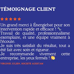 Dernière réalisation ENERGIEBAT
