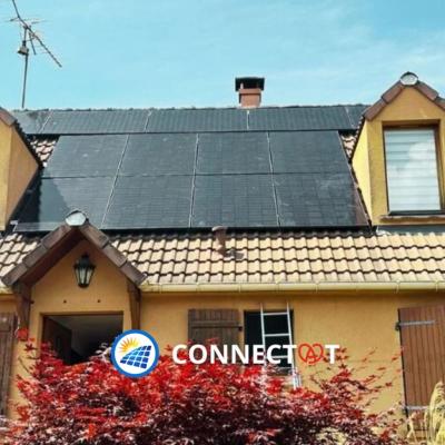 Installation de panneaux solaires en Alsace Exemple réel à Illtal 1