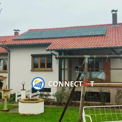 Installation panneaux solaires Bérig-Vintrange (Moselle) 1