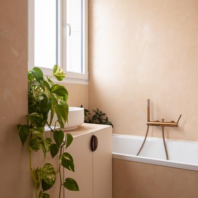 Salle de bain - béton ciré 1