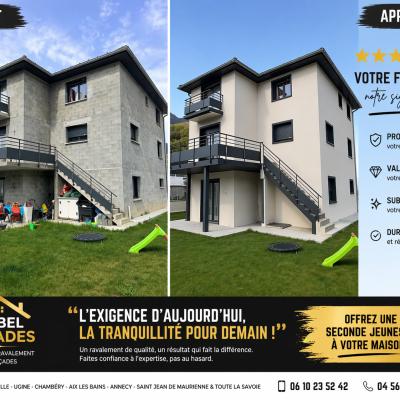 Ravalement de façades à Albertville 1