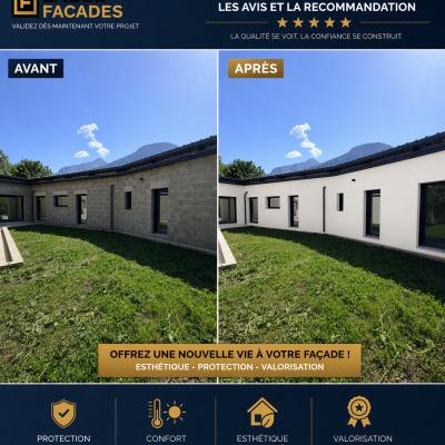 Ravalement de façades à saint jean de Maurienne 3