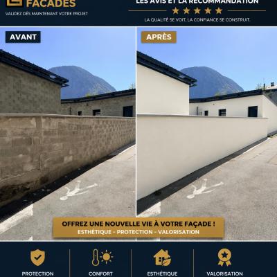 Ravalement de façades à saint jean de Maurienne 5