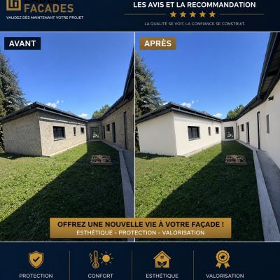 Ravalement de façades à saint jean de Maurienne 4