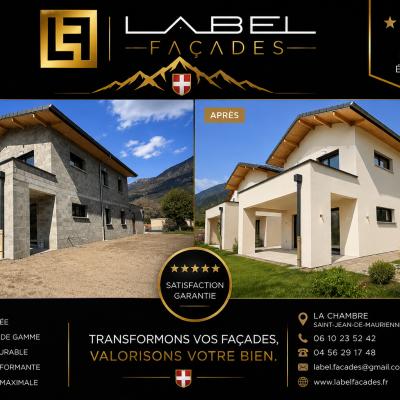Ravalement de façades à saint jean de Maurienne 1