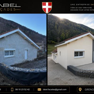 Dernière réalisation LABEL FACADES