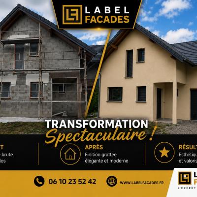 Dernière réalisation LABEL FACADES