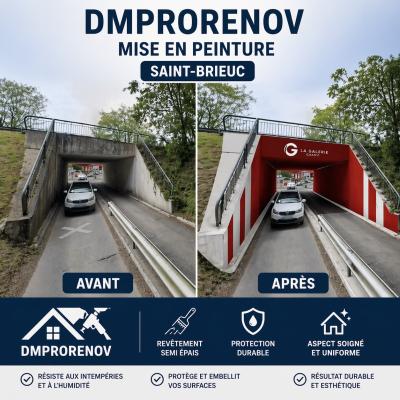 Dernière réalisation DM prorenov Peintre Saint Brieuc