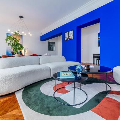 Inspiration galerie d'art - Rénovation peinture bleu Klein 1