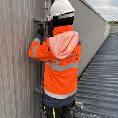 Dernière réalisation Leparquier Electricité