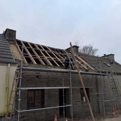 Rénovation de toitures - couverture et charpente 2