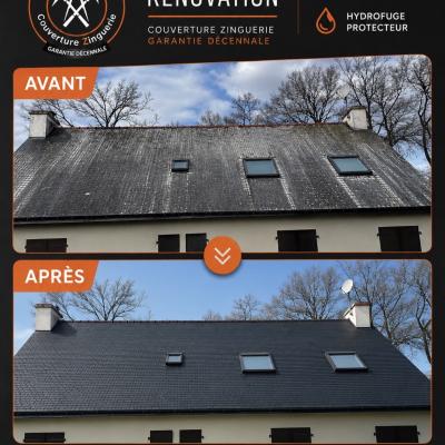 Dernière réalisation Joyce rénovation couvreur