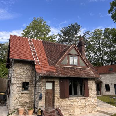 Démoussage toiture 2