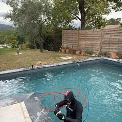 Recherche de fuite sur bassin en plongée 4